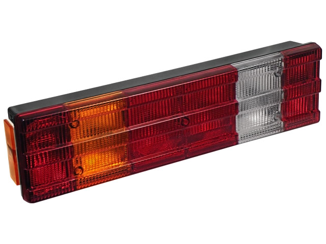 6026L (LED) - Фонарь зад. 610947 лев. а/м MB Actros/Axor светодиодный (6-секций, AMP разъем сбоку, L=525mm)